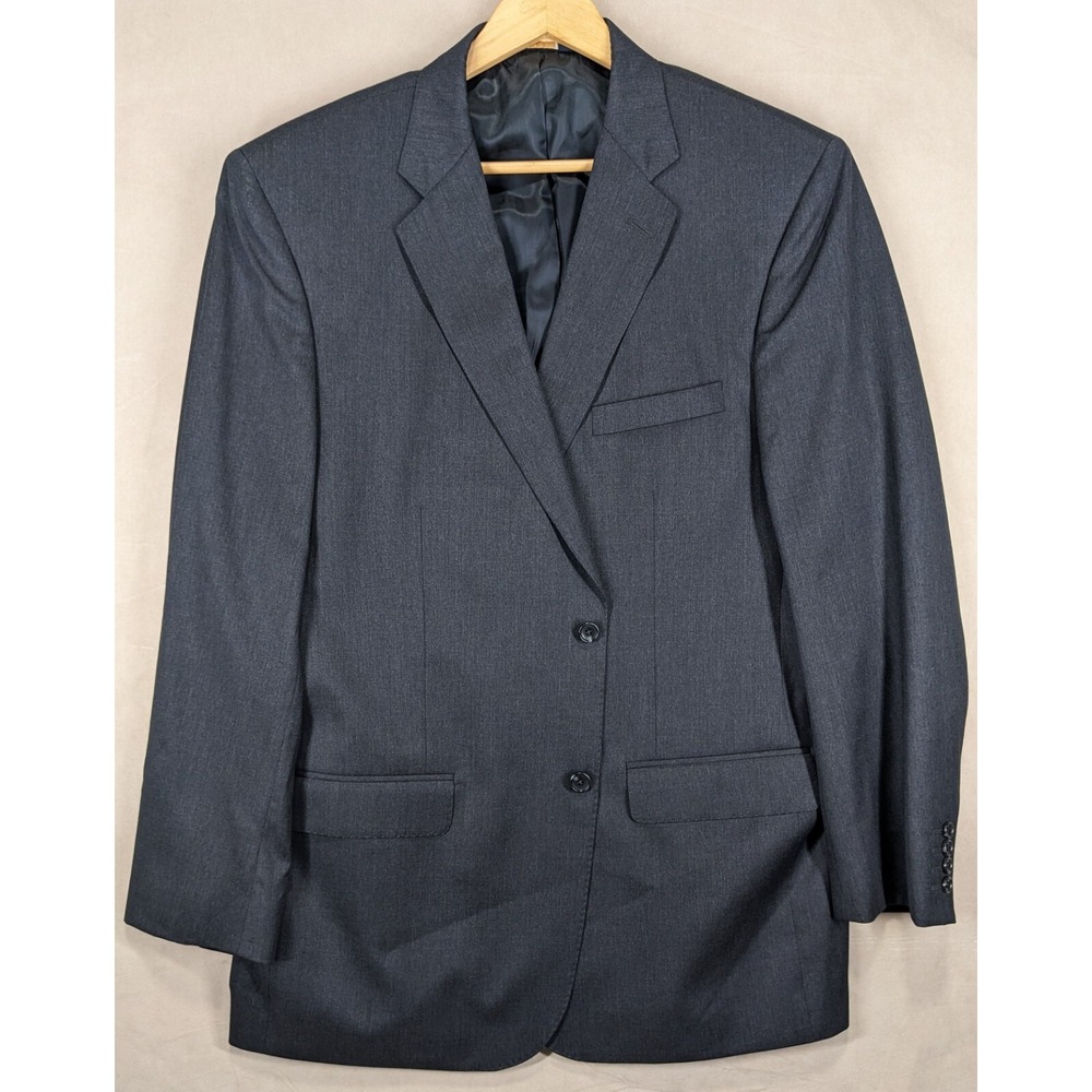 Joseph & Feiss Gold 46L Mens Sport Coat Jacket 48"‎ Chest Gray